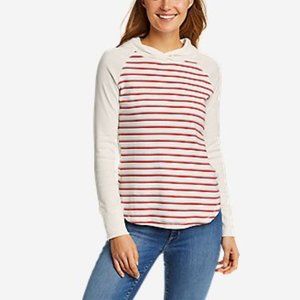 Eddie Bauer Shirttail Hem Long-Sleeve Hoodie